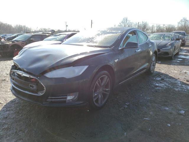 5YJSA1CP8CFP03095 - 2012 TESLA MODEL S Կանաչ լուսանկար 1