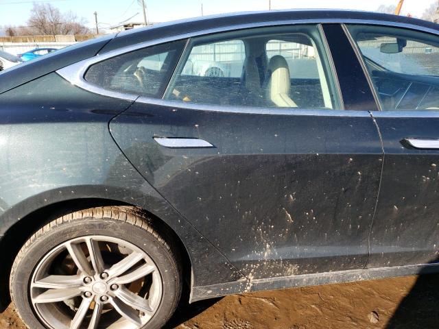 5YJSA1CP8CFP03095 - 2012 TESLA MODEL S Կանաչ լուսանկար 10