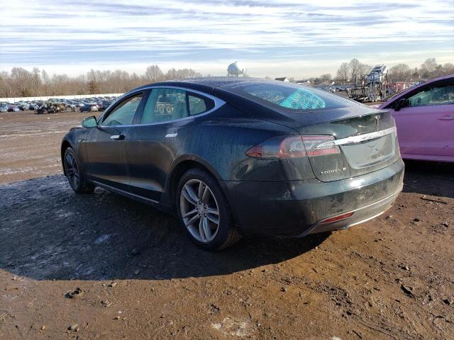 5YJSA1CP8CFP03095 - 2012 TESLA MODEL S Կանաչ լուսանկար 2