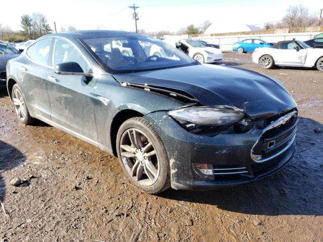 5YJSA1CP8CFP03095 - 2012 TESLA MODEL S Կանաչ լուսանկար 4