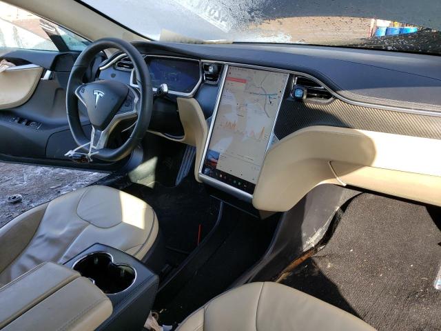 5YJSA1CP8CFP03095 - 2012 TESLA MODEL S Կանաչ լուսանկար 8