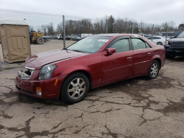 1G6DP577470119731 - 2007 CADILLAC CTS HI FEA MAROON photo 1