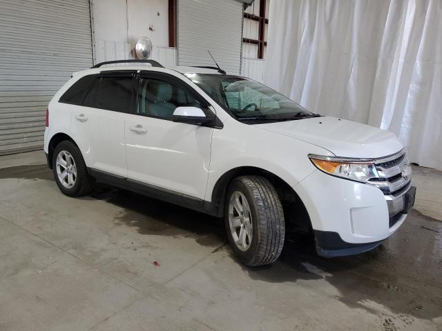 2FMDK4JC5EBB20616 - 2014 FORD EDGE SEL WHITE photo 4