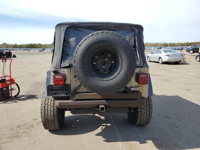 1J4FA49S73P341310 - 2003 JEEP WRANGLER / SPORT GRAY photo 6