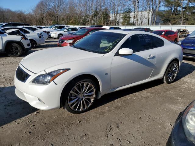 JN1CV6EL1FM890923 - 2015 INFINITI Q60 JOURNEY WHITE photo 1