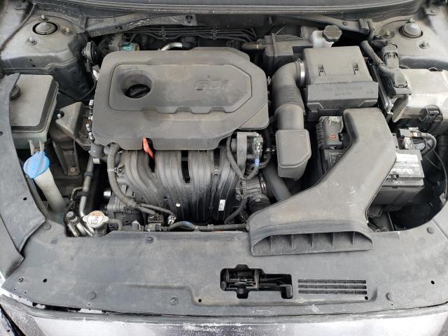 5NPE24AF6KH779808 - 2019 HYUNDAI SONATA SE GRAY photo 11