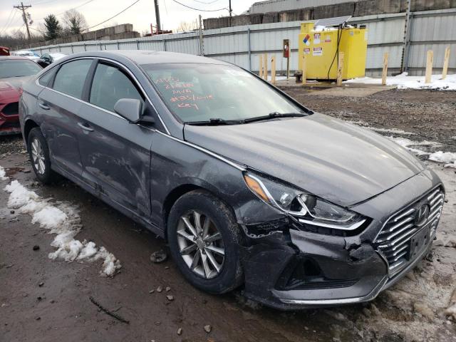 5NPE24AF6KH779808 - 2019 HYUNDAI SONATA SE GRAY photo 4