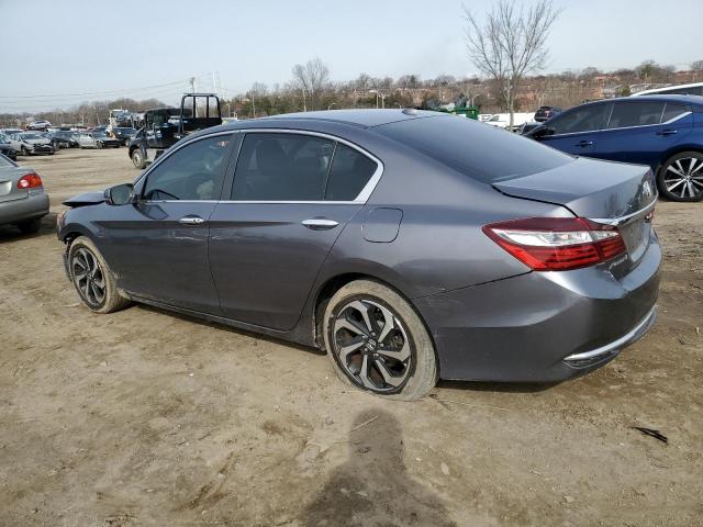 1HGCR2F76HA263961 - 2017 HONDA ACCORD EX GRAY photo 2