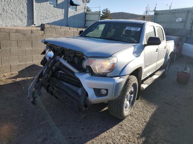 3TMJU4GN4DM148639 - 2013 TOYOTA TACOMA DOUBLE CAB PRERUNNER SILVER photo 1