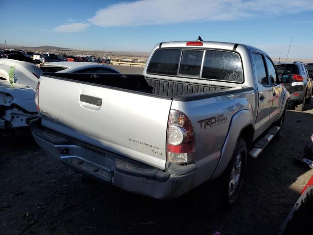 3TMJU4GN4DM148639 - 2013 TOYOTA TACOMA DOUBLE CAB PRERUNNER SILVER photo 3