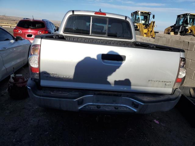 3TMJU4GN4DM148639 - 2013 TOYOTA TACOMA DOUBLE CAB PRERUNNER SILVER photo 6