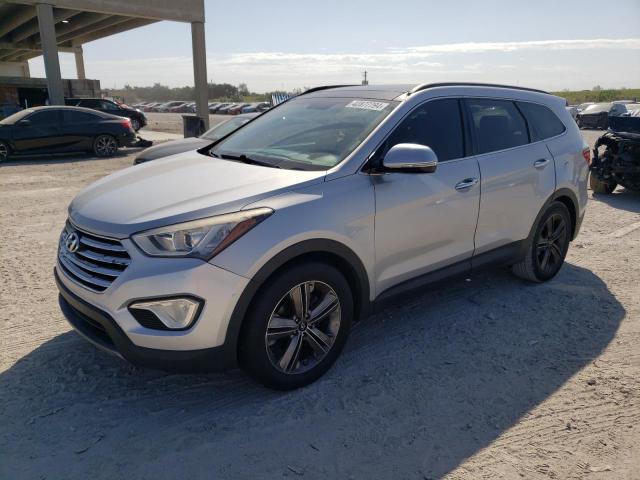 KM8SR4HF6EU041520 - 2014 HYUNDAI SANTA FE GLS SILVER photo 1