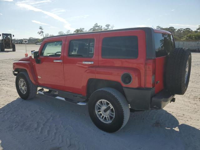 5GTDN136X68323225 - 2006 HUMMER H3 RED photo 2