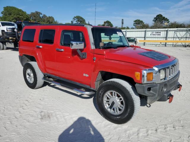 5GTDN136X68323225 - 2006 HUMMER H3 RED photo 4