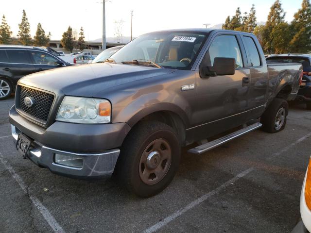 1FTPX12555FB59402 - 2005 FORD F150 GRAY photo 1