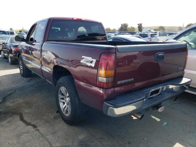 2GTEK19V411323574 - 2001 GMC NEW SIERRA K1500 BURGUNDY photo 2