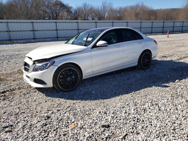 55SWF4HB2HU231239 - 2017 MERCEDES-BENZ C 350E WHITE photo 1