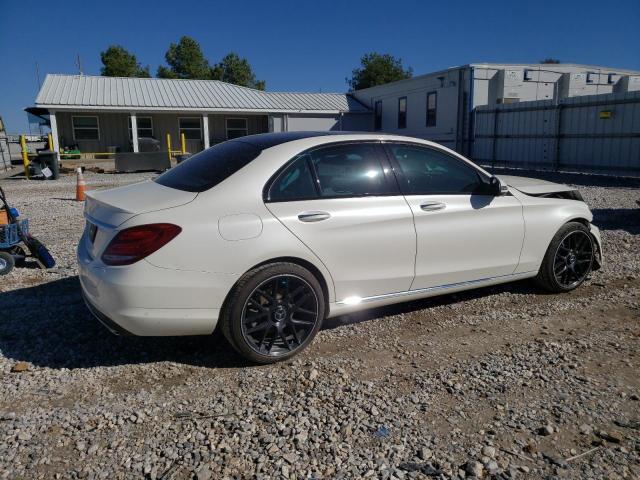 55SWF4HB2HU231239 - 2017 MERCEDES-BENZ C 350E WHITE photo 3