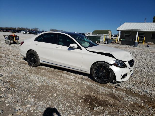 55SWF4HB2HU231239 - 2017 MERCEDES-BENZ C 350E WHITE photo 4