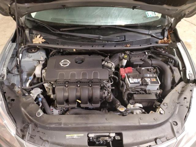 3N1AB7APXDL740976 - 2013 NISSAN SENTRA S GRAY photo 11