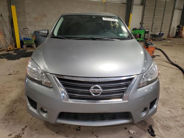 3N1AB7APXDL740976 - 2013 NISSAN SENTRA S GRAY photo 5