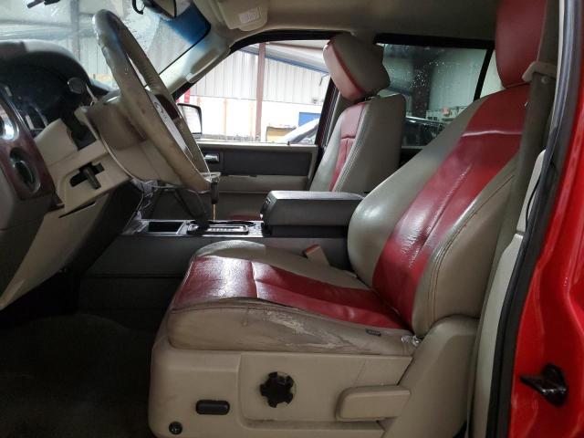 1FMJU1G53BEF52481 - 2011 FORD EXPEDITION XL RED photo 7