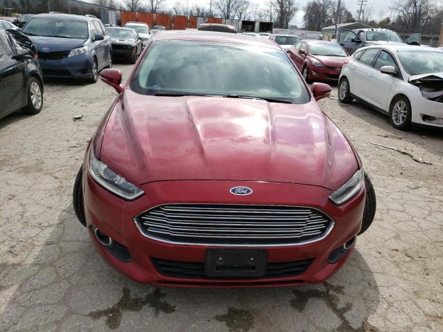 3FA6P0LUXDR273284 - 2013 FORD FUSION SE HYBRID RED photo 5
