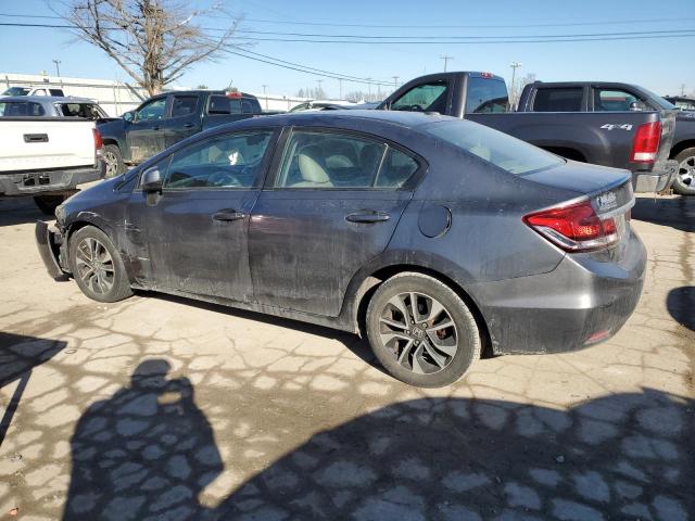 19XFB2F92DE028319 - 2013 HONDA CIVIC EXL ნაცრისფერი ფოტო 2