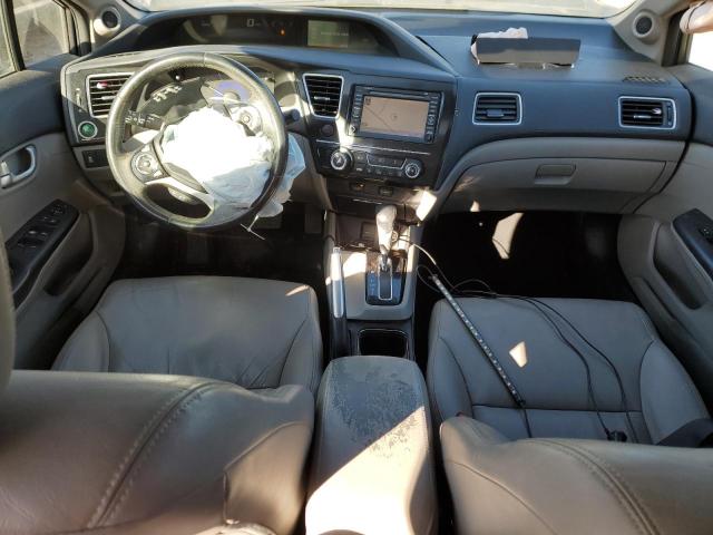 19XFB2F92DE028319 - 2013 HONDA CIVIC EXL ნაცრისფერი ფოტო 8