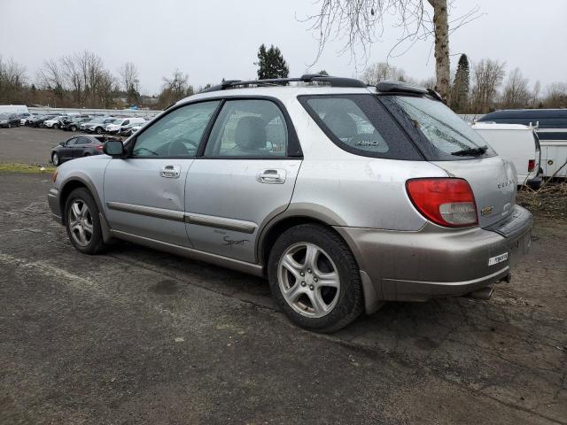 JF1GG68513H807829 - 2003 SUBARU IMPREZA OUTBACK SPORT SILVER photo 2