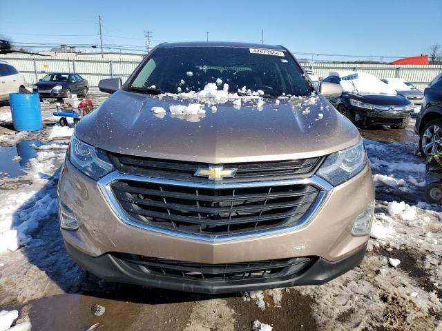 3GNAXUEU4JL272162 - 2018 CHEVROLET EQUINOX LT TAN photo 5