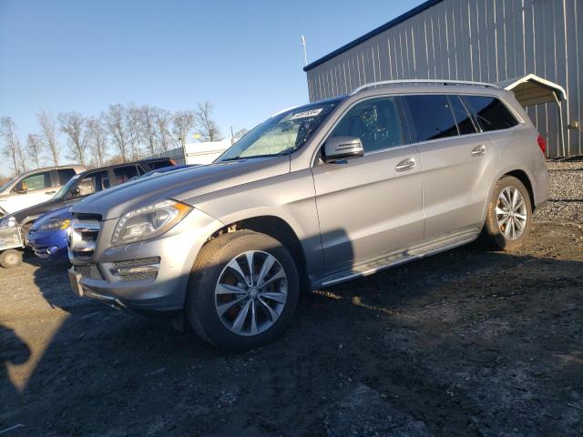 4JGDF7CE8EA375826 - 2014 MERCEDES-BENZ GL 450 4MATIC SILVER photo 1