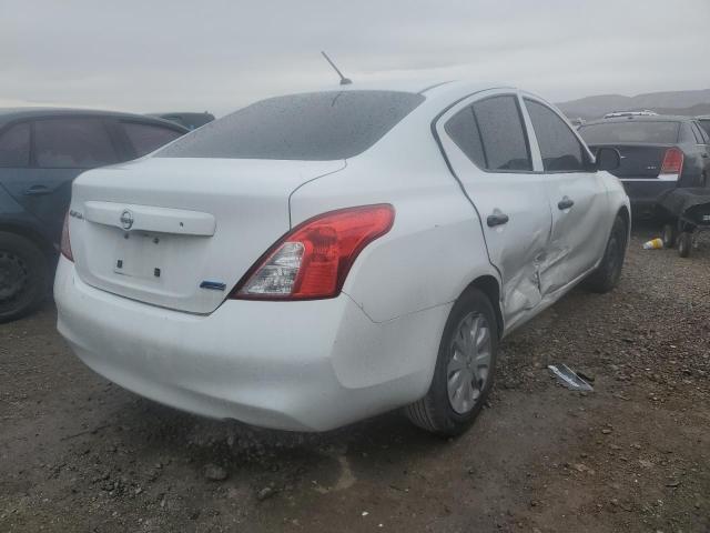 3N1CN7AP9EL800814 - 2014 NISSAN VERSA S WHITE photo 3