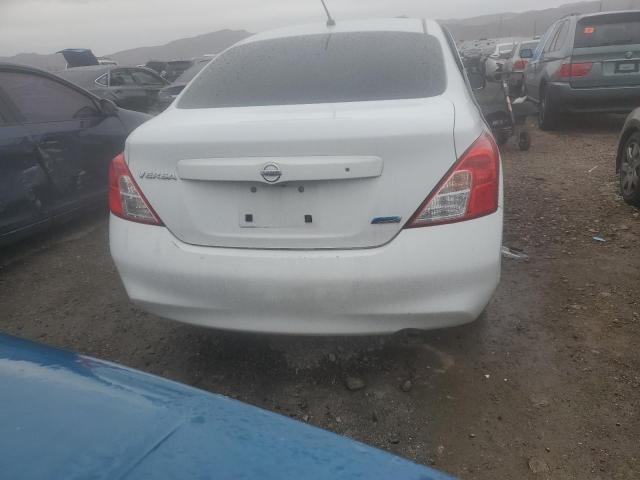 3N1CN7AP9EL800814 - 2014 NISSAN VERSA S WHITE photo 6