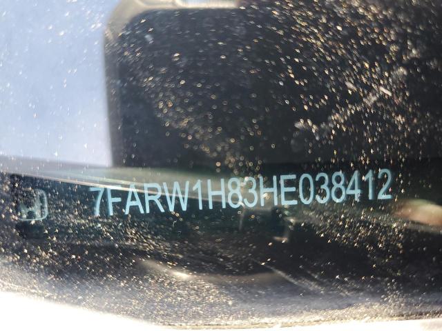 7FARW1H83HE038412 - 2017 HONDA CR-V EXL BLACK photo 13