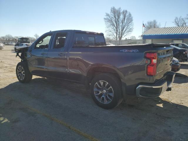 1GCRYDEK5MZ166341 - 2021 CHEVROLET SILVERADO K1500 LT GRAY photo 2