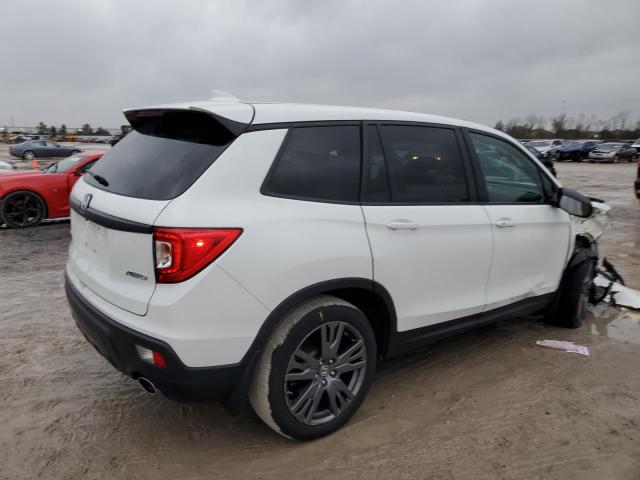 5FNYF8H55MB041554 - 2021 HONDA PASSPORT EXL WHITE photo 3