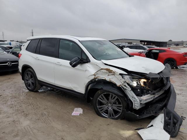 5FNYF8H55MB041554 - 2021 HONDA PASSPORT EXL WHITE photo 4