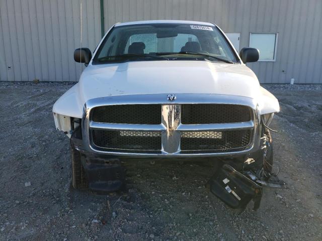 1D7HA18D45J525406 - 2005 DODGE RAM 1500 ST WHITE photo 5