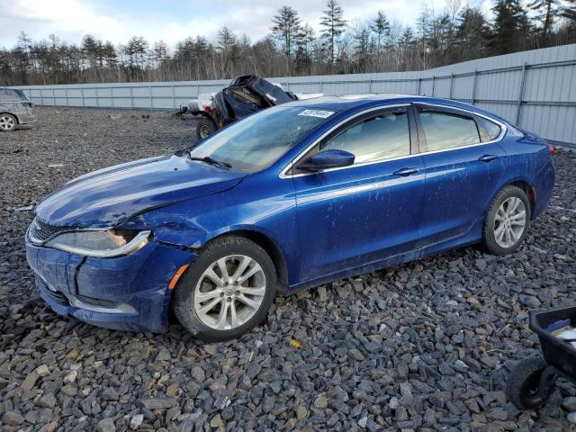 1C3CCCABXGN124283 - 2016 CHRYSLER 200 LIMITED BLUE photo 1