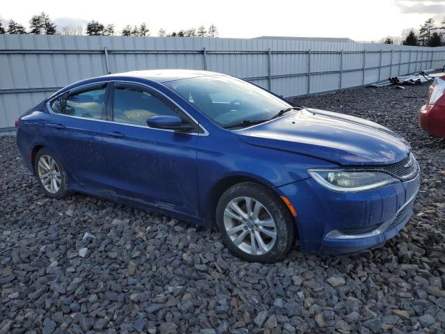 1C3CCCABXGN124283 - 2016 CHRYSLER 200 LIMITED BLUE photo 4