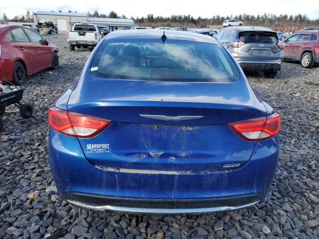 1C3CCCABXGN124283 - 2016 CHRYSLER 200 LIMITED BLUE photo 6