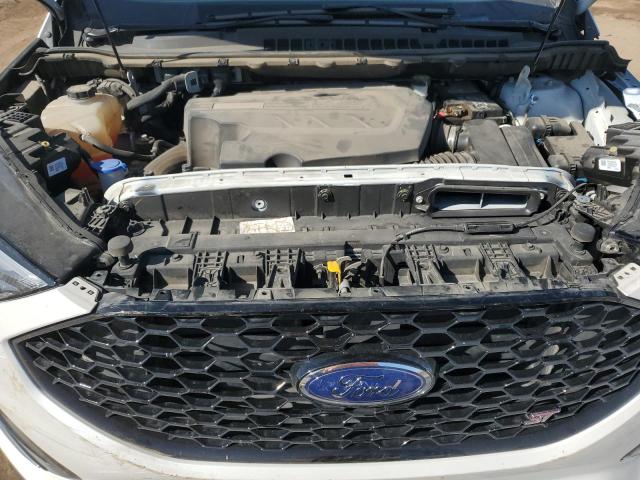 2FMPK4AP3KBB25776 - 2019 FORD EDGE ST WHITE photo 11