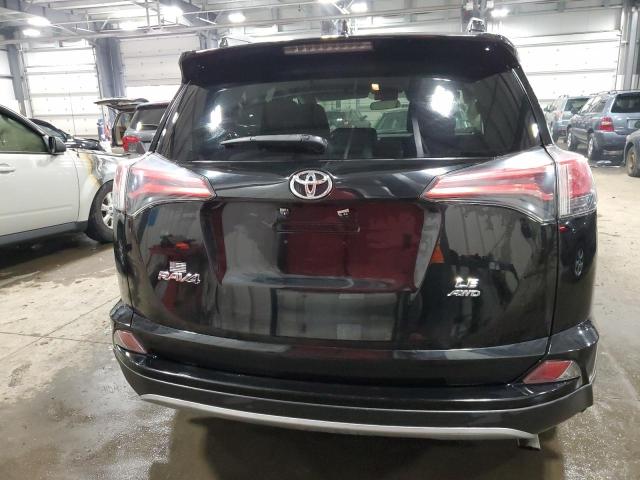 2T3BFREV4JW754032 - 2018 TOYOTA RAV4 LE BLACK photo 6