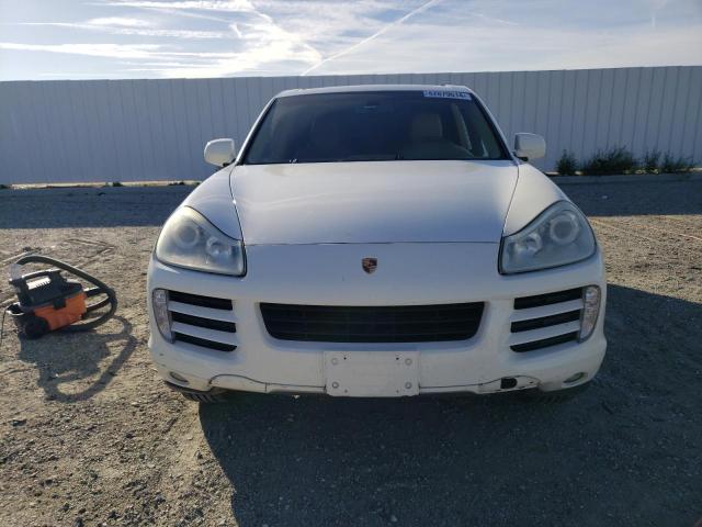 WP1AA29P98LA11049 - 2008 PORSCHE CAYENNE WHITE photo 5