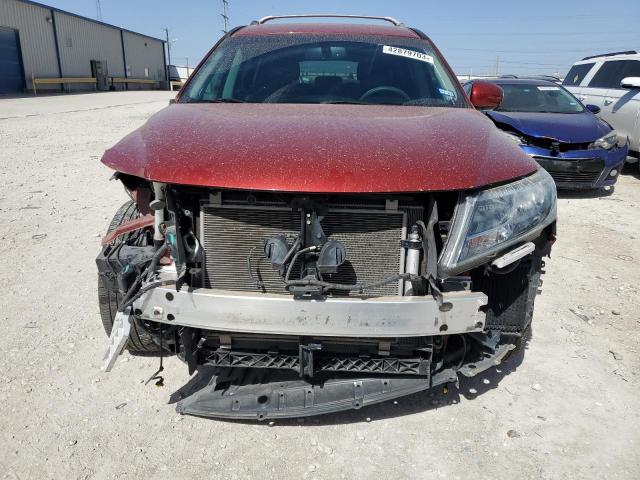 5N1AR2MN1FC708403 - 2015 NISSAN PATHFINDER S RED photo 5