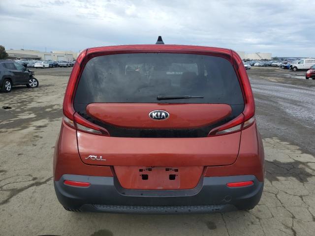 KNDJ23AUXM7741657 - 2021 KIA SOUL LX ORANGE photo 6