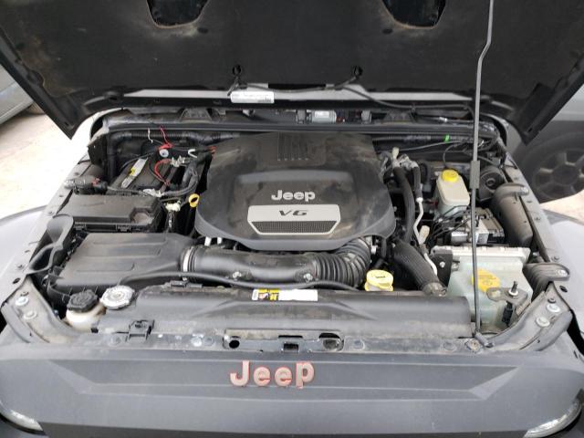 1C4BJWEG0GL314917 - 2016 JEEP WRANGLER U SAHARA GRAY photo 12