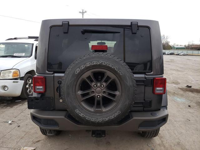 1C4BJWEG0GL314917 - 2016 JEEP WRANGLER U SAHARA GRAY photo 6