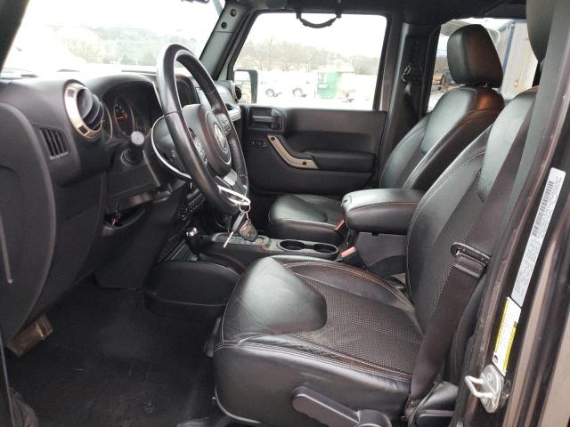 1C4BJWEG0GL314917 - 2016 JEEP WRANGLER U SAHARA GRAY photo 7